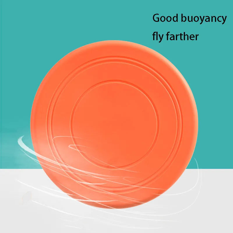 Silicone Flying Saucer Funny Dog Cat Toy Dog Game Flying Discs Resistant Chew Puppy Training Interactive Pet Supplies