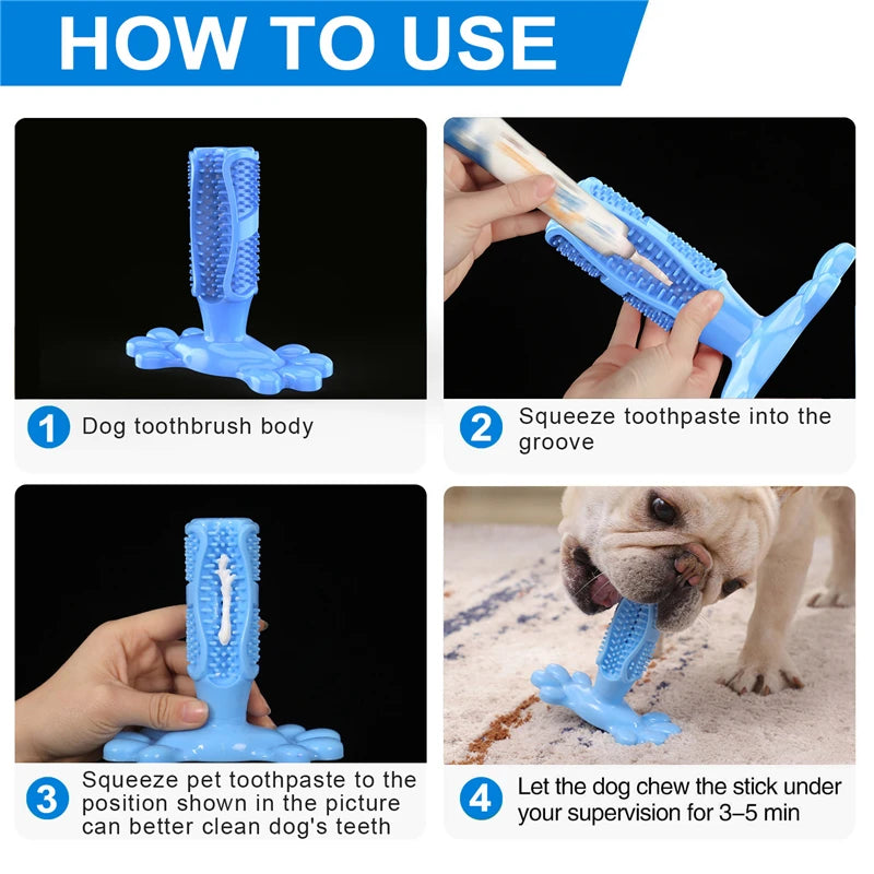 Dog Cactus Interactive Rubber Chew Toys For Small Large Dogs Tooth Cleaning Toothbrush For Small Large Dogs Treat Dispenser Pet