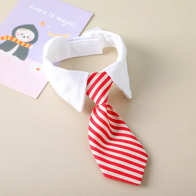 2023 Dog Cat Grooming Cat Striped Bow Tie Animal Striped Bow Tie CollaSPECIFICATIONSBrand Name: RPXBGUCKARHGOrigin: Mainland Chinais_customized: NoIs Smart Device: noFeature: PersonalizedMaterial: polyester-mixed cotton clothType: catsShopDoggieworksShopDoggieworks2023 Dog Cat Grooming Cat Striped Bow Tie Animal Striped Bow Tie Collar Pet Adjustable Christmas Cat Collar Pet Collar