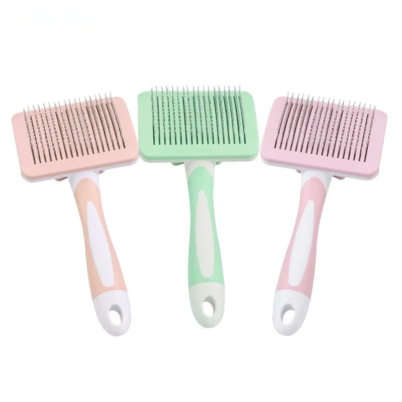 Pet Comb Stainless Steel Needle Comb Dog And Cat Hair Removal Floating Hair Cleaning Beauty Skin Care Pet Dog Cleaning Brush