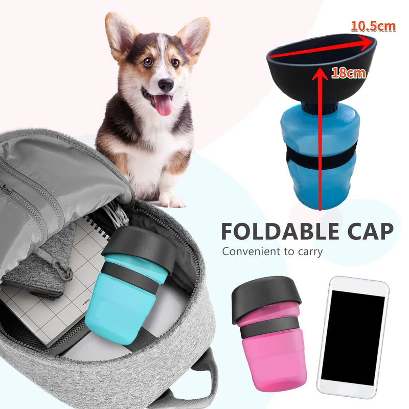 Portable Dog Water Bottle Foldable Pet Feeder Bowl Water Bottle Pets OSPECIFICATIONSBrand Name: NoEnName_NullItem Type: Water BottlesOrigin: Mainland ChinaType: DogsMaterial: PlasticVolume: 500gApplicable Dog Breed: UniversalChoice: yeShopDoggieworksShopDoggieworksPortable Dog Water Bottle Foldable Pet Feeder Bowl Water Bottle Pets Outdoor Travel Drinking Dog Bowls Drink Bowl Dogs BPA Free