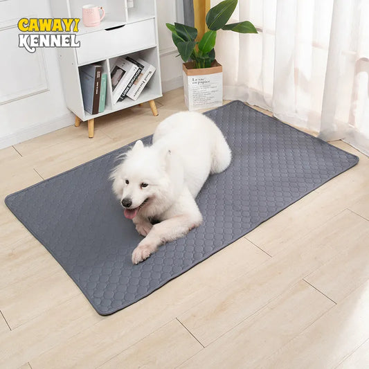 Washable Dog Pet Diaper Mat Waterproof Reusable Training Pad Urine Absorbent Environment Protect Diaper Mat Dog Car Seat Cover