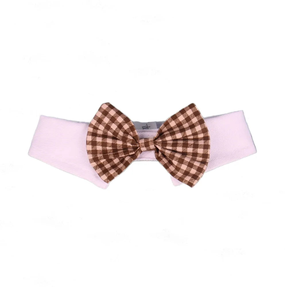 Adjustable Dog Cat Bowtie Formal Pet Bow Tie Collar Wedding Neck Tie fSPECIFICATIONSBrand Name: NoEnName_NullItem Type: Tie &amp; Bow TieOrigin: Mainland ChinaCN: ZhejiangMaterial: 100% CottonSet Type: noType: catsS size: neck 25-30cmLShopDoggieworksShopDoggieworksAdjustable Dog Cat Bowtie Formal Pet Bow Tie Collar Wedding Neck Tie