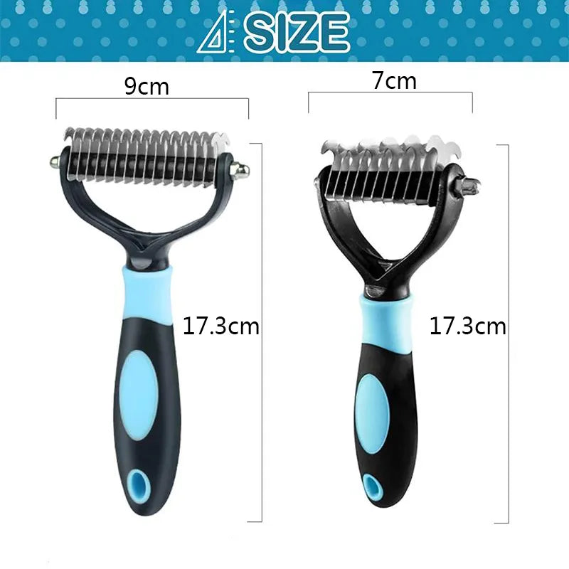 professional dog brush pet hair remover dog grooming comb removes hair