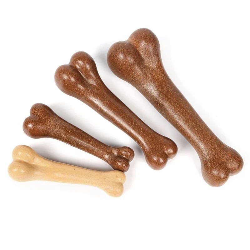 Beef Flavor Bone Dog Toys for Small Large Dogs Non-Toxic Bite Resistance Puppy Toys Pet Chew Dental Cleaning Toy Pet Products