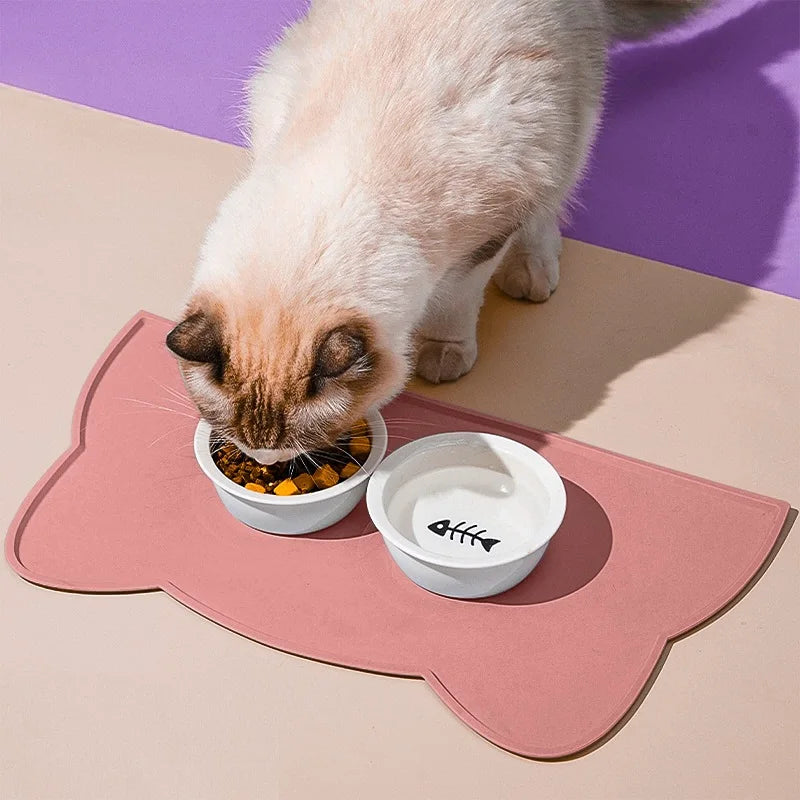 Silicone Pet Feeding Dog Cat Bowl Food Mat Non-Stick Waterproof Pet FoSPECIFICATIONSBrand Name: NoEnName_NullItem Type: BowlsOrigin: Mainland ChinaType: DogsMaterial: SiliconeApplicable Dog Breed: UniversalChoice: yes
ShopDoggieworksShopDoggieworks-Stick Waterproof Pet Food Feeding Pad Puppy Feeder Tray Water Cushion Placemat