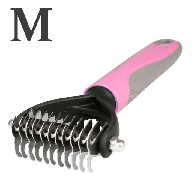 professional dog brush pet hair remover dog grooming comb removes hair