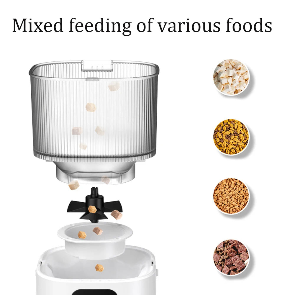 3L Camera Video APP Automatic Pet Feeder Smart Food Dispenser For Cats Dogs Timer Bowl Auto Dry Food Pet Feeding Pet Supplies