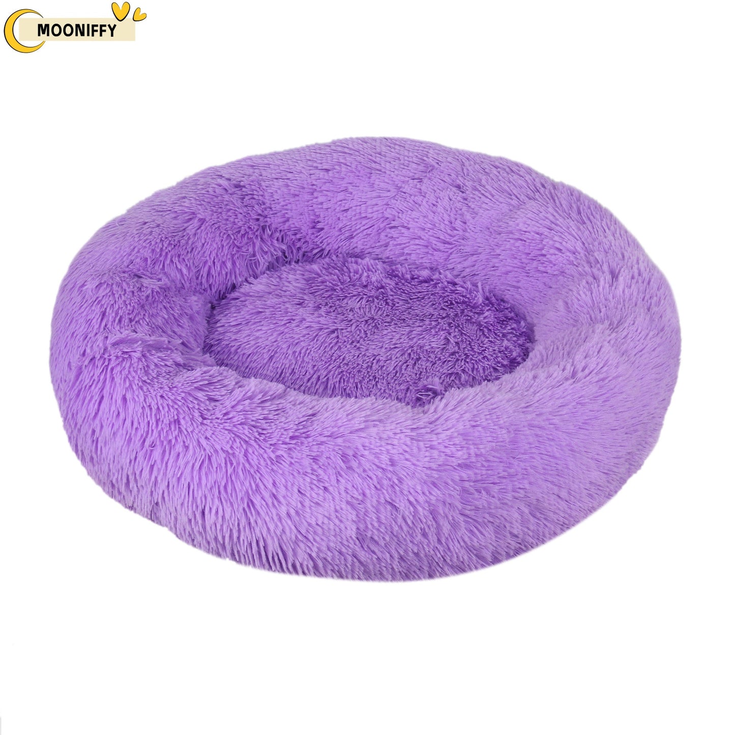 pet dog bed comfortable donut round dog kennel ultra soft washable dog