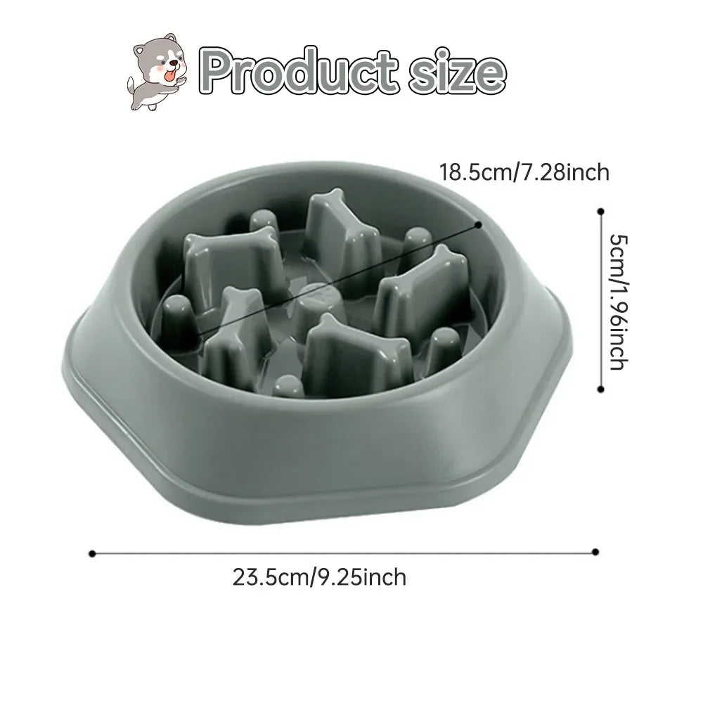 New Pet Dog Feeding Food Bowl Puppy Slow Down Eating Feeder Dish Bowl SPECIFICATIONSBrand Name: KAMANLONGItem Type: Slow FeederOrigin: Mainland ChinaType: DogsMaterial: PlasticApplicable Dog Breed: UniversalApplicable Dog Breed: UniverShopDoggieworksShopDoggieworksEating Feeder Dish Bowl Prevent Obesity Pet Dogs Supplies Food Stora Dropshipping