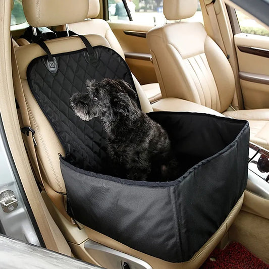 Dog Car Seat Cover Waterproof Car Front Row Pet Cushion For Dogs In The Car Trunk Cover Mats Dog Car Rear Back Protector