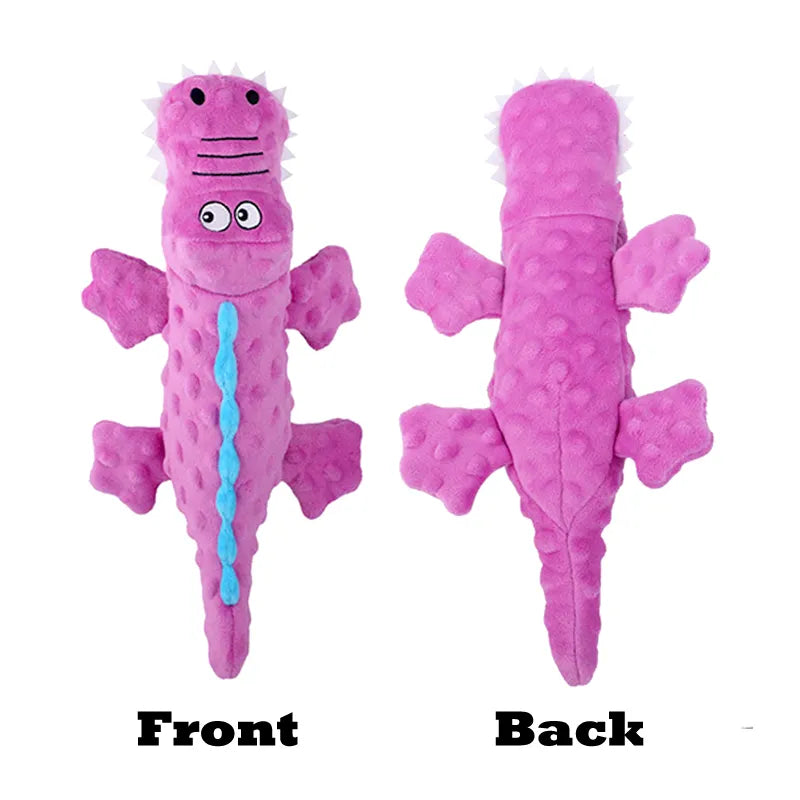 Soft Plush Pet Dog Squeaky Chew Toys Stuffed Crocodile for Small LargeSPECIFICATIONSBrand Name: NoEnName_NullOrigin: Mainland ChinaToys Type: Plush ToysIs Smart Device: noMaterial: FleeceType: DogsSet Type: noStyle: CrocodileChoice: yeShopDoggieworksShopDoggieworksSoft Plush Pet Dog Squeaky Chew Toys Stuffed Crocodile