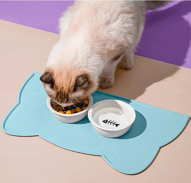 Non-Slip Pet Silicone Food Mat Bowl Pad Leak-Proof Feeding Mats CushioSPECIFICATIONSBrand Name: NoEnName_NullItem Type: Bed &amp; Mat CoversMaterial: silica gelWash Style: Hand WashOrigin: Mainland ChinaCN: GuangdongPattern: SolidType:ShopDoggieworksShopDoggieworks-Slip Pet Silicone Food Mat Bowl Pad Leak-Proof Feeding Mats Cushion