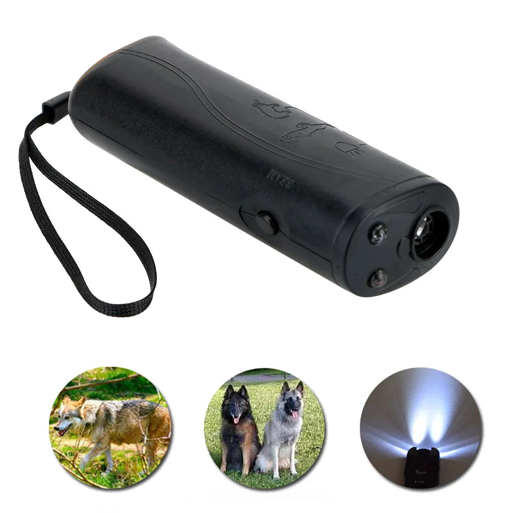 Pet Dog Training Ultrasonic Equipment Living Room Pest Control Pet Dog Repeller 3 in 1 Anti Barking Stop Barking