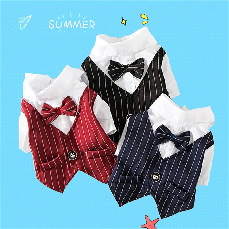 Dog Shirt Stylish Suit Pet Small Dog Clothes Bow Tie Wedding Shirt CosSPECIFICATIONSBrand Name: NoEnName_NullOrigin: Mainland ChinaCN: ZhejiangSeason: All seasonsMaterial: PolyesterType: Dogs

 94121
 
 HOT SALES
 
 
 
 
 
 
 
 
 
 
 
ShopDoggieworksShopDoggieworksDog Shirt Stylish Suit Pet Small Dog Clothes Bow Tie Wedding Shirt Costume Formal Tuxedo