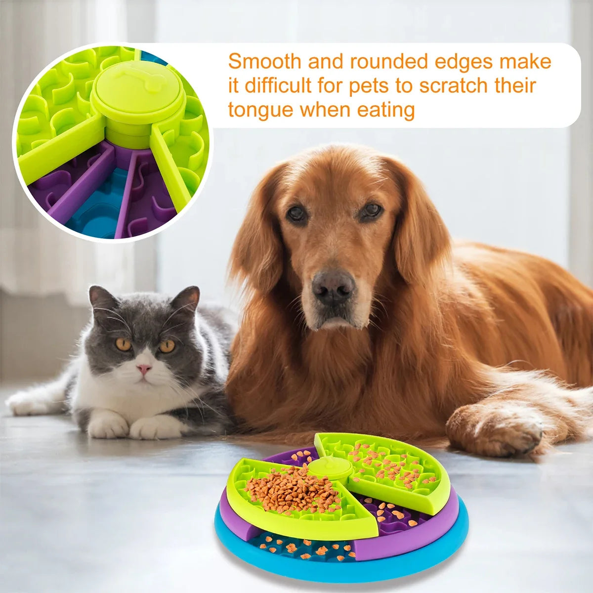 Pet Slow Food Bowl 3-Layers Puzzle Puppy Choke-proof Non-slip Feeder RSPECIFICATIONSBrand Name: NoEnName_NullItem Type: Slow FeederOrigin: Mainland ChinaType: DogsMaterial: PlasticApplicable Dog Breed: UniversalChoice: yes
Features:[HiShopDoggieworksShopDoggieworksPet Slow Food Bowl 3-Layers Puzzle Puppy Choke-proof