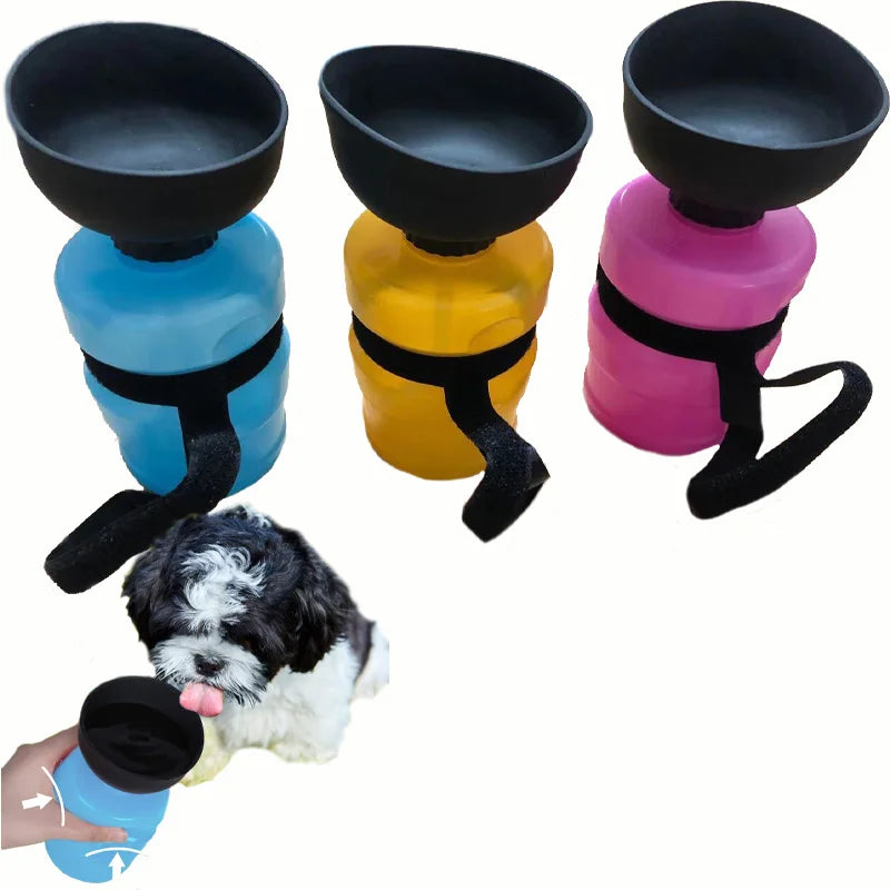 Portable Dog Water Bottle Foldable Pet Feeder Bowl Water Bottle Pets OSPECIFICATIONSBrand Name: NoEnName_NullItem Type: Water BottlesOrigin: Mainland ChinaType: DogsMaterial: PlasticVolume: 500gApplicable Dog Breed: UniversalChoice: yeShopDoggieworksShopDoggieworksPortable Dog Water Bottle Foldable Pet Feeder Bowl Water Bottle Pets Outdoor Travel Drinking Dog Bowls Drink Bowl Dogs BPA Free