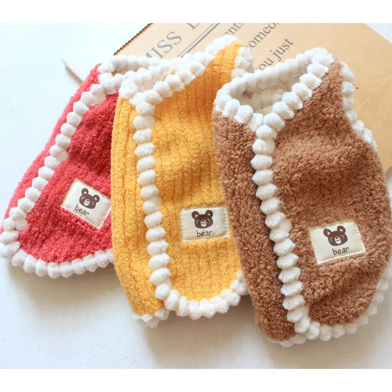 Cute Fleec Pet Dog Clothes Winter Warm Bear Dog Coats For Puppy Small Medium Dogs Sweatshirt Jacket French Bulldog Chihuahua