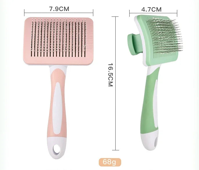 Pet Comb Stainless Steel Needle Comb Dog And Cat Hair Removal Floating Hair Cleaning Beauty Skin Care Pet Dog Cleaning Brush