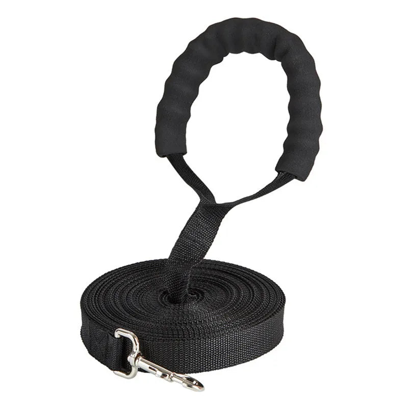 New Long Dog Leash Rope Comfortable Sponge Handle Pet Lead Belt Outdoor Training Dog Lanyard for Small Medium Large Dogs Product