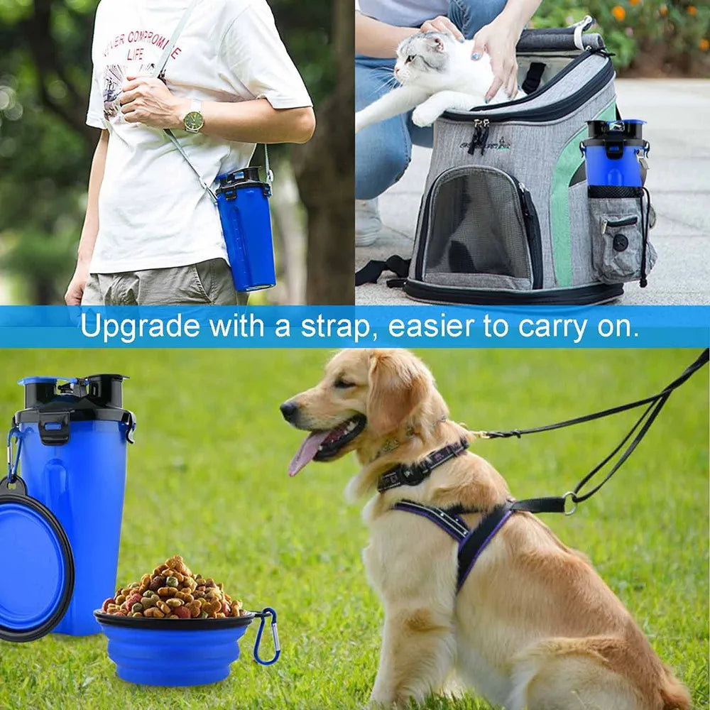 Dog Travel Water Bottle Collapsible Bowls 2 in 1 Pet Food Container wiSPECIFICATIONSBrand Name: NoEnName_NullItem Type: Travel BowlsOrigin: Mainland ChinaType: DogsMaterial: PlasticVolume: 250gVolume: 250mlApplicable Dog Breed: UniversShopDoggieworksShopDoggieworksDog Travel Water Bottle Collapsible Bowls 2