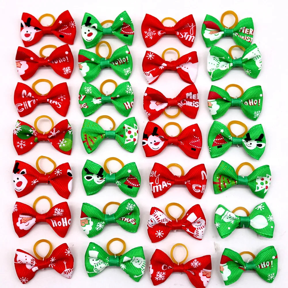 10/20pcs Dog Grooming Hair Bows Dog Bows Mix Colours Small Dog Accesso