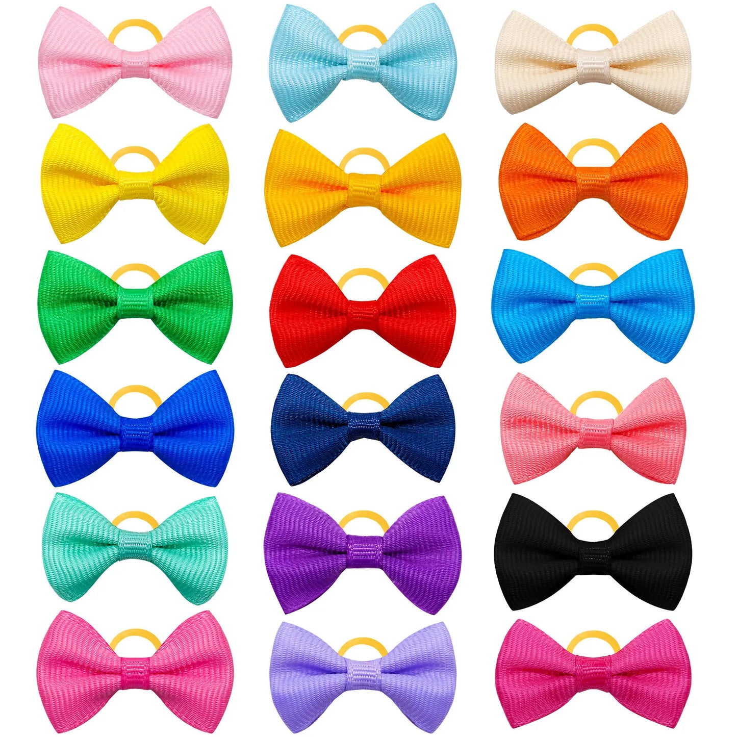 colorful small dog bows puppy hair bows decorate small dog haspecificationsbrand