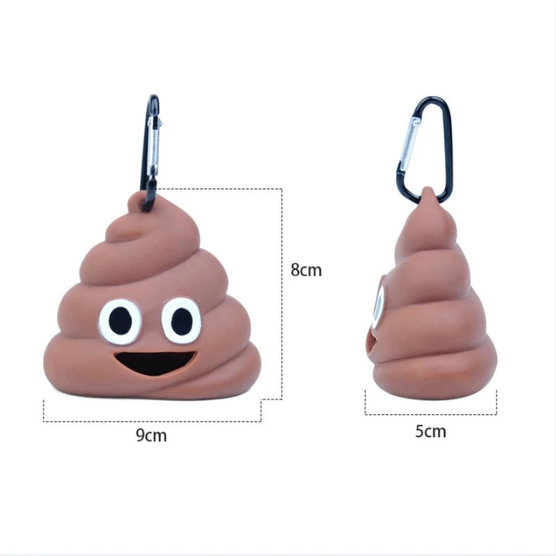 Pet Fecal Bag Dispenser Cat Dog Outdoor Garbage Pocket Hanging Buckle Portable Dung Bags Storage Box Pets Cleaning Products