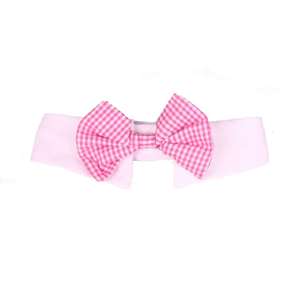 Adjustable Dog Cat Bowtie Formal Pet Bow Tie Collar Wedding Neck Tie fSPECIFICATIONSBrand Name: NoEnName_NullItem Type: Tie &amp; Bow TieOrigin: Mainland ChinaCN: ZhejiangMaterial: 100% CottonSet Type: noType: catsS size: neck 25-30cmLShopDoggieworksShopDoggieworksAdjustable Dog Cat Bowtie Formal Pet Bow Tie Collar Wedding Neck Tie