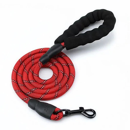 Pet Dog Reflective Towing Rope Dog Rope Dog Chain Round Rope Butler Hand Towing Strap