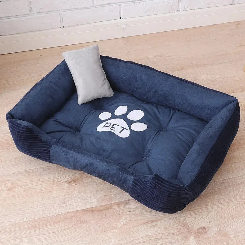 Small Large Dog Pet Cat Sofa BedCat Dog Bed Sofa Set Puppy Sleep Cushion Dog Cat Soft Plush Kennel Mat Pad