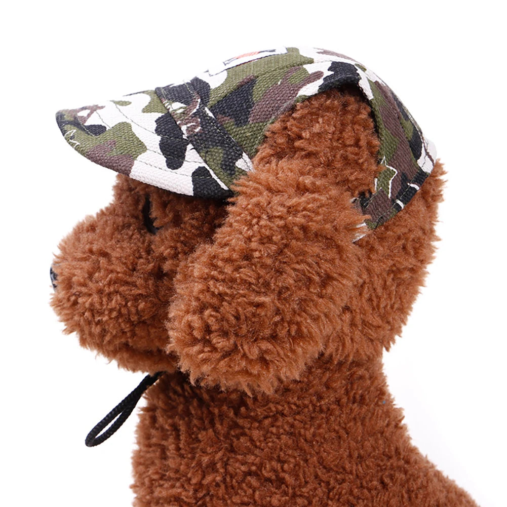 Pet Hat with Ear Holes Adjustable Baseball Cap for Large Medium Small Dogs Summer Dog Cap Sun Hat Outdoor Hiking Pet Products