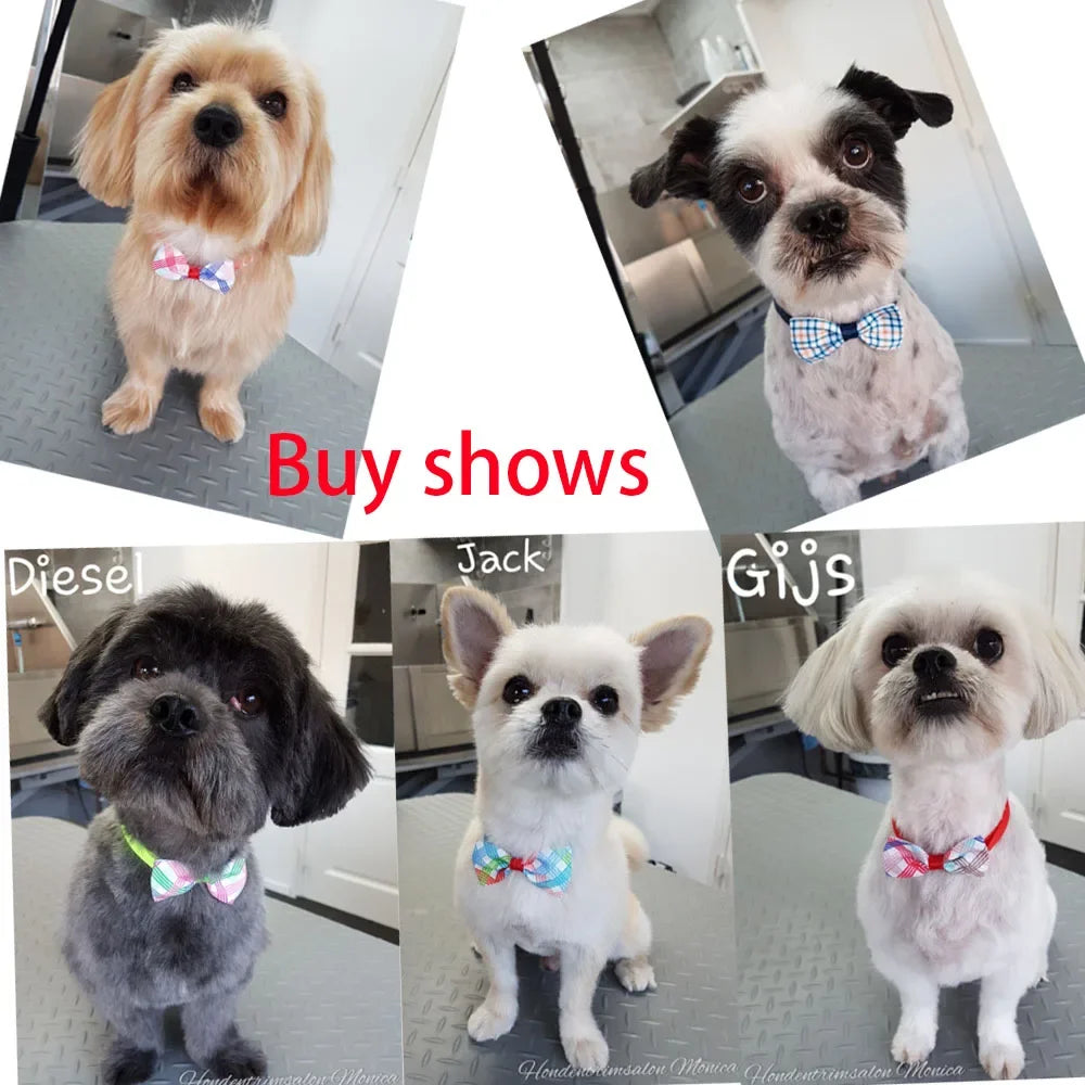 Cute Dog Bowtie Small Dog Bowtie Bulk Dogs Accessories Fashion Dog BowSPECIFICATIONSBrand Name: Masue PetsMaterial: ClothOrigin: Mainland ChinaCN: ZhejiangItem Type: Tie &amp; Bow TieType: DogsPlace of Origin: Zhejiang, China (MainlandShopDoggieworksShopDoggieworksCute Dog Bowtie Small Dog Bowtie Bulk Dogs Accessories Fashion Dog Bow Tie Pet Supplies Pet Bow Tie Collars