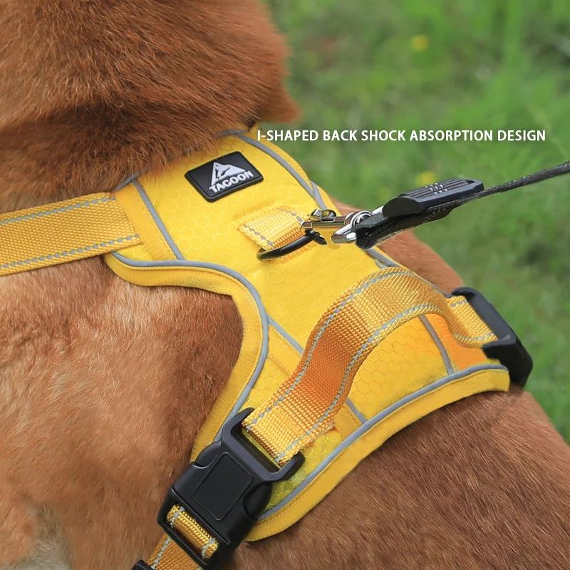 Dog Harness Quick Release Vest Pet Puppy Harness Pet Outdoor Harness Nylon Material Breathable Pet Harness For Dogs Adjustable