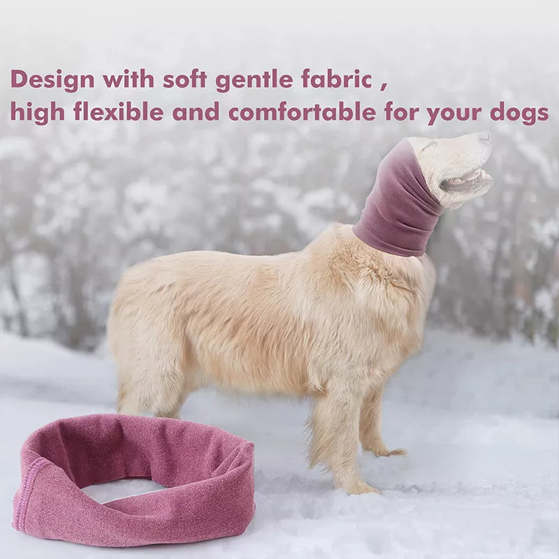 Dropshipping Dog Grooming Earmuffs Soft Warm Noise-proof Earmuffs Pet Ear Cover Cloth Hat Windproof Hats Dog Cat Pet Accessories