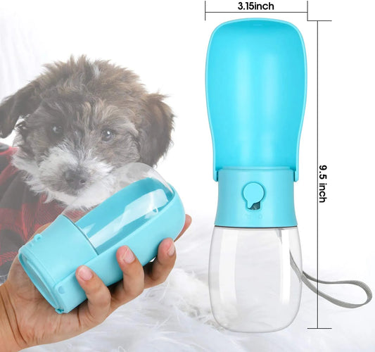 Original Design 300 ml Portable Pet Dog Water  Bottle for Walking Feeder for Dogs Folded Bottle Water Dispenser