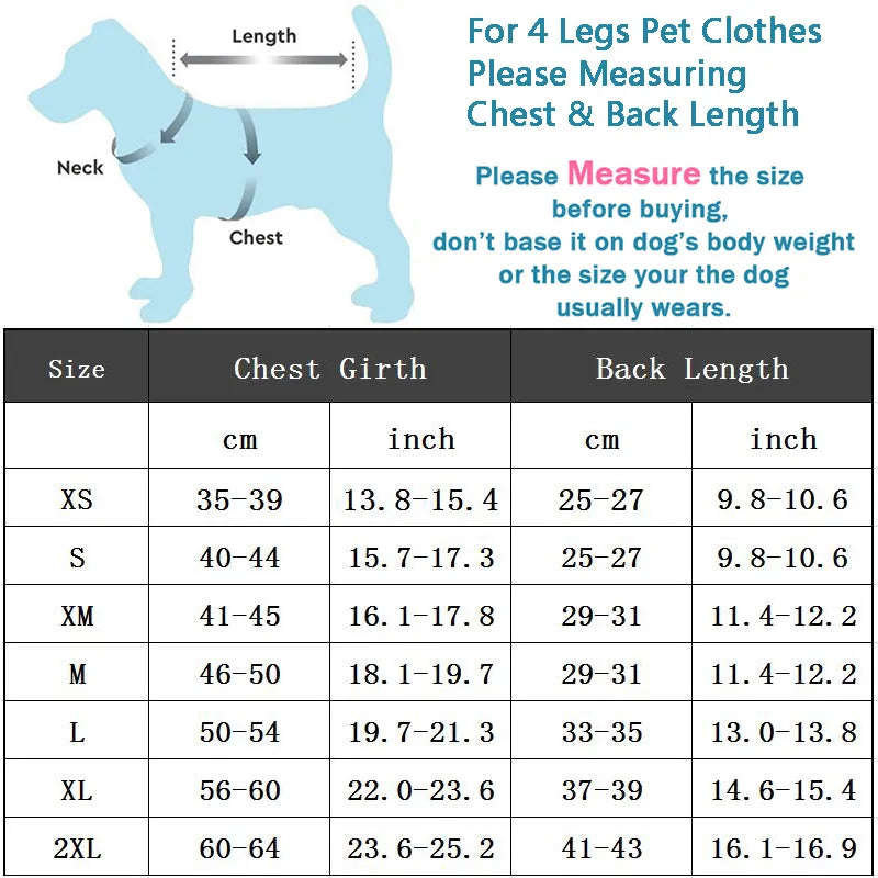 Winter Dog Down Jacket Waterproof Dog Clothes for Small Dogs Build-in Collar Puppy Jumpsuit Reflective Pet Coat French Bulldog