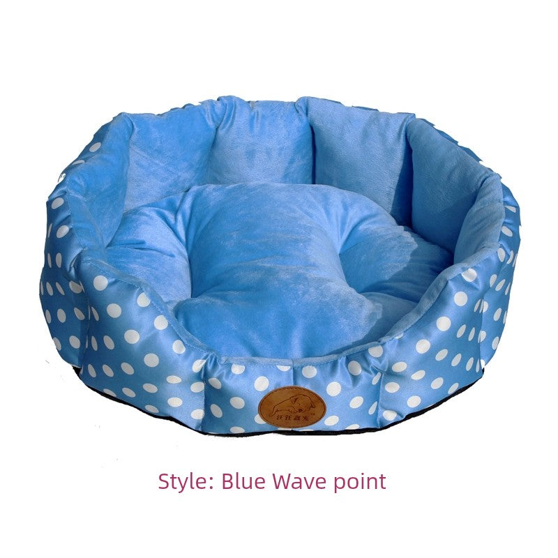 Kennel Pet Bed Removable and Washable All Year Round Neutral Warm Cattery Pad Pet Bed Pet Bed Two Sizes All Year Round Pet Bed Teddy