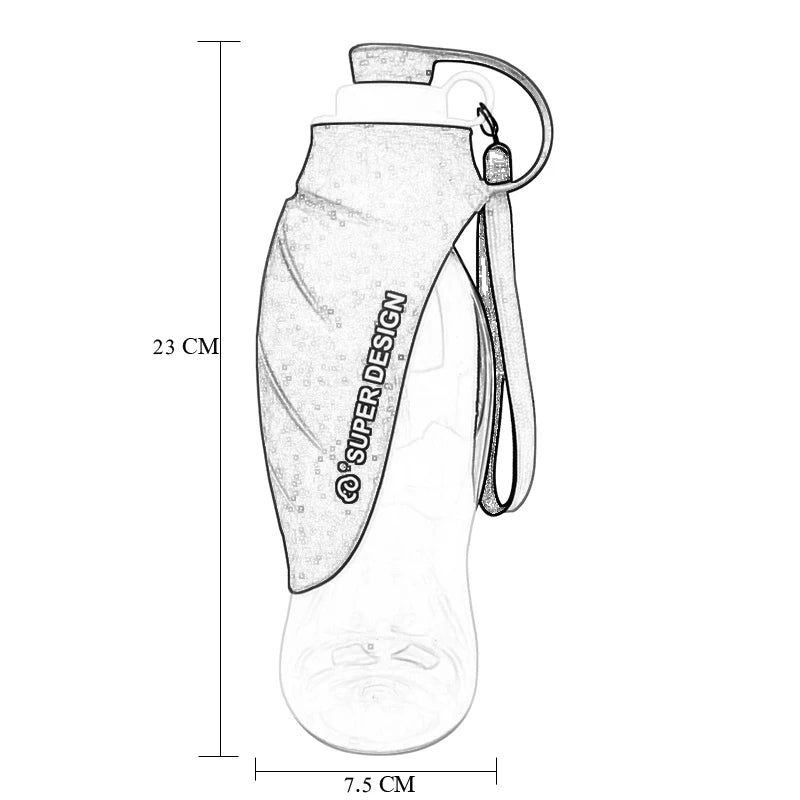 580ml Portable Pet Dog Water Bottle Soft Silicone Leaf Design Travel DSPECIFICATIONSBrand Name: HolapetItem Type: Water BottlesOrigin: Mainland ChinaType: DogsMaterial: PlasticApplicable Dog Breed: UniversalChoice: yes

 

Attention : ShopDoggieworksShopDoggieworks580ml Portable Pet Dog Water Bottle Soft Silicone Leaf Design Travel Dog Bowl