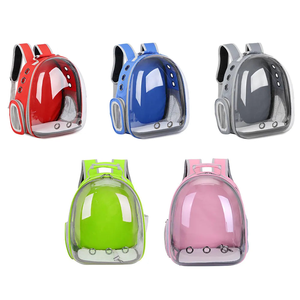 Cat Carrier Bag Outdoor Pet Shoulder bag Carriers Backpack Breathable Portable Travel Transparent Bag For Small Dogs Cats