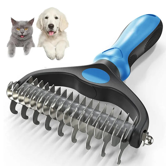 Dog Brush Pet Hair Remover Cat Comb For Cats Dogs Long Hair Short Hair Pet Grooming Care Brush Remove Undercoat Dog Accessories