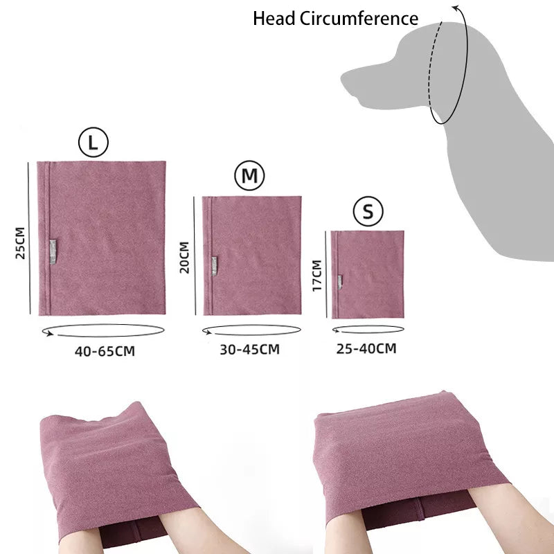 Dropshipping Dog Grooming Earmuffs Soft Warm Noise-proof Earmuffs Pet Ear Cover Cloth Hat Windproof Hats Dog Cat Pet Accessories