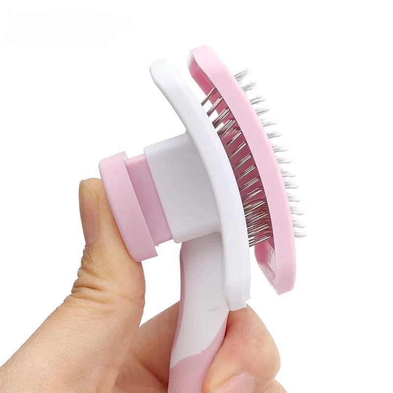 Pet Comb Stainless Steel Needle Comb Dog And Cat Hair Removal Floating Hair Cleaning Beauty Skin Care Pet Dog Cleaning Brush