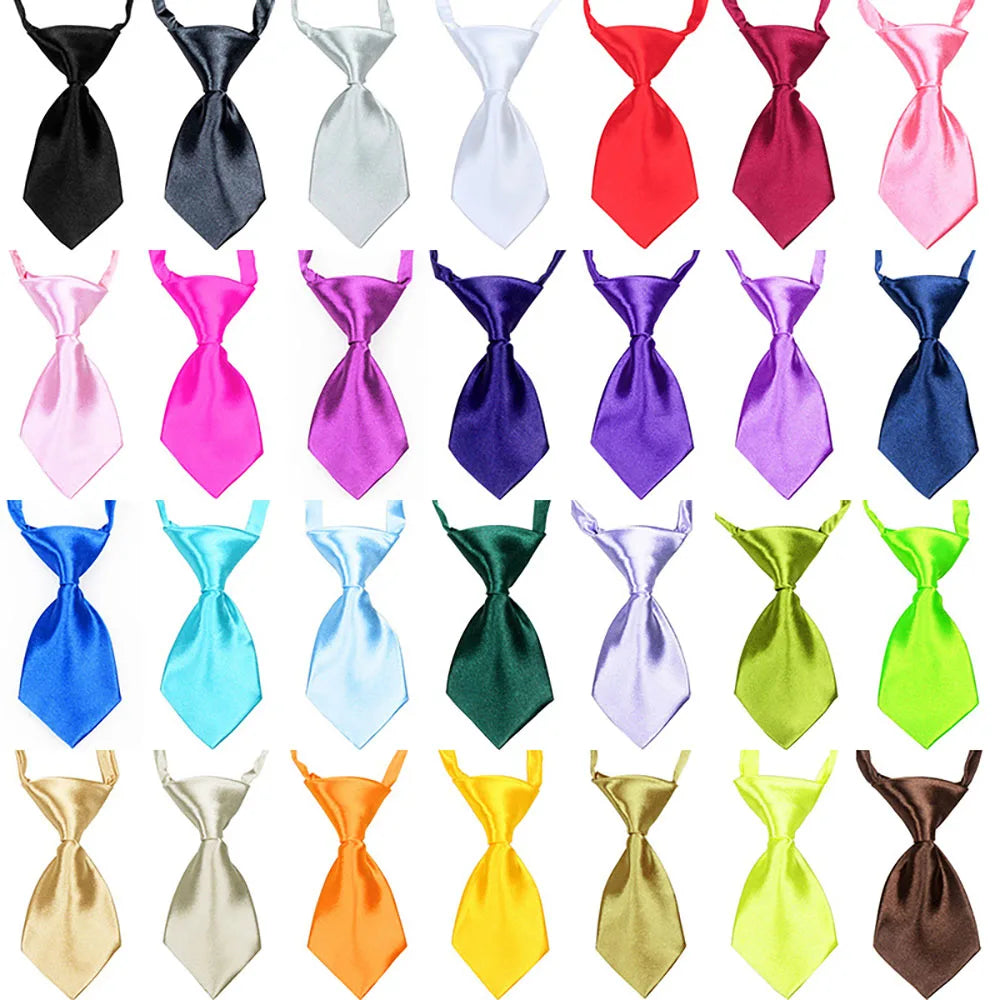 pcs/lot pet cat dog bow tie lots mix colors grooming