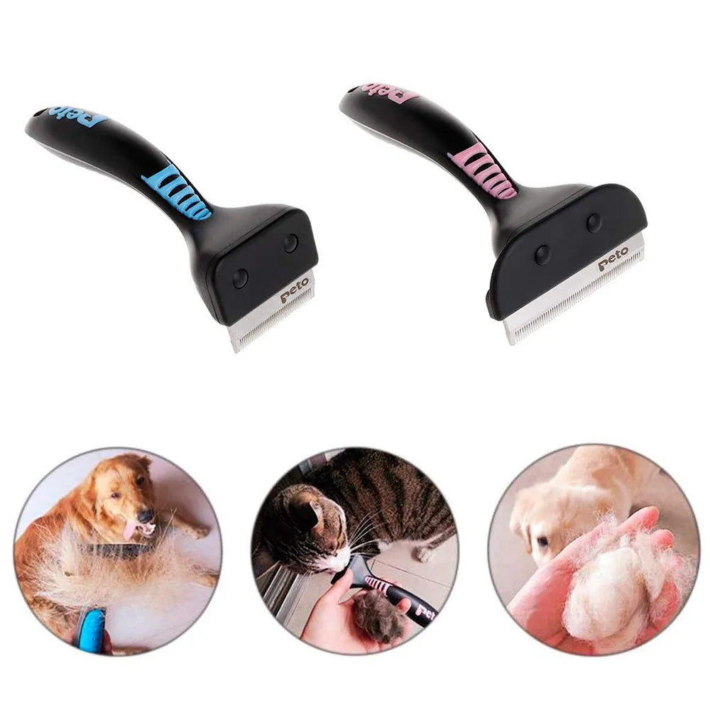 New Pet Dog Cat Brush Comb Hair Removal Brush Pet Grooming Tools Hair Shedding Trimmer Comb for Cats Dogs Pet Supplies