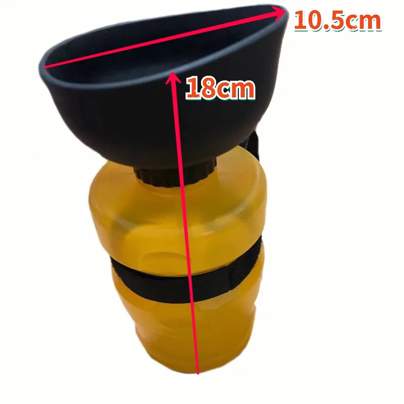 Portable Dog Water Bottle Foldable Pet Feeder Bowl Water Bottle Pets OSPECIFICATIONSBrand Name: NoEnName_NullItem Type: Water BottlesOrigin: Mainland ChinaType: DogsMaterial: PlasticVolume: 500gApplicable Dog Breed: UniversalChoice: yeShopDoggieworksShopDoggieworksPortable Dog Water Bottle Foldable Pet Feeder Bowl Water Bottle Pets Outdoor Travel Drinking Dog Bowls Drink Bowl Dogs BPA Free