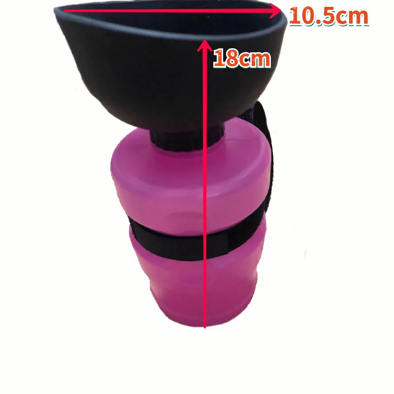 Portable Dog Water Bottle Foldable Pet Feeder Bowl Water Bottle Pets OSPECIFICATIONSBrand Name: NoEnName_NullItem Type: Water BottlesOrigin: Mainland ChinaType: DogsMaterial: PlasticVolume: 500gApplicable Dog Breed: UniversalChoice: yeShopDoggieworksShopDoggieworksPortable Dog Water Bottle Foldable Pet Feeder Bowl Water Bottle Pets Outdoor Travel Drinking Dog Bowls Drink Bowl Dogs BPA Free