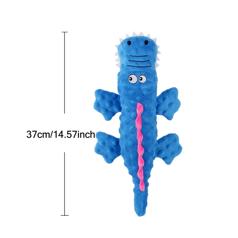 Soft Plush Pet Dog Squeaky Chew Toys Stuffed Crocodile for Small LargeSPECIFICATIONSBrand Name: NoEnName_NullOrigin: Mainland ChinaToys Type: Plush ToysIs Smart Device: noMaterial: FleeceType: DogsSet Type: noStyle: CrocodileChoice: yeShopDoggieworksShopDoggieworksSoft Plush Pet Dog Squeaky Chew Toys Stuffed Crocodile