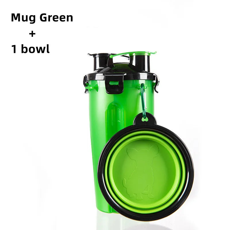 Dog Travel Water Bottle Collapsible Bowls 2 in 1 Pet Food Container wiSPECIFICATIONSBrand Name: NoEnName_NullItem Type: Travel BowlsOrigin: Mainland ChinaType: DogsMaterial: PlasticVolume: 250gVolume: 250mlApplicable Dog Breed: UniversShopDoggieworksShopDoggieworksDog Travel Water Bottle Collapsible Bowls 2