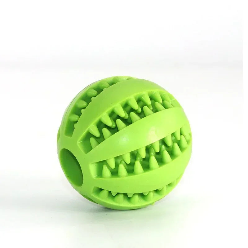 Interactive Rubber Balls for Small Large Dogs Puppy Cat Chewing Toys Pet Tooth Cleaning Indestructible Dog Ball Pet Dog Toy